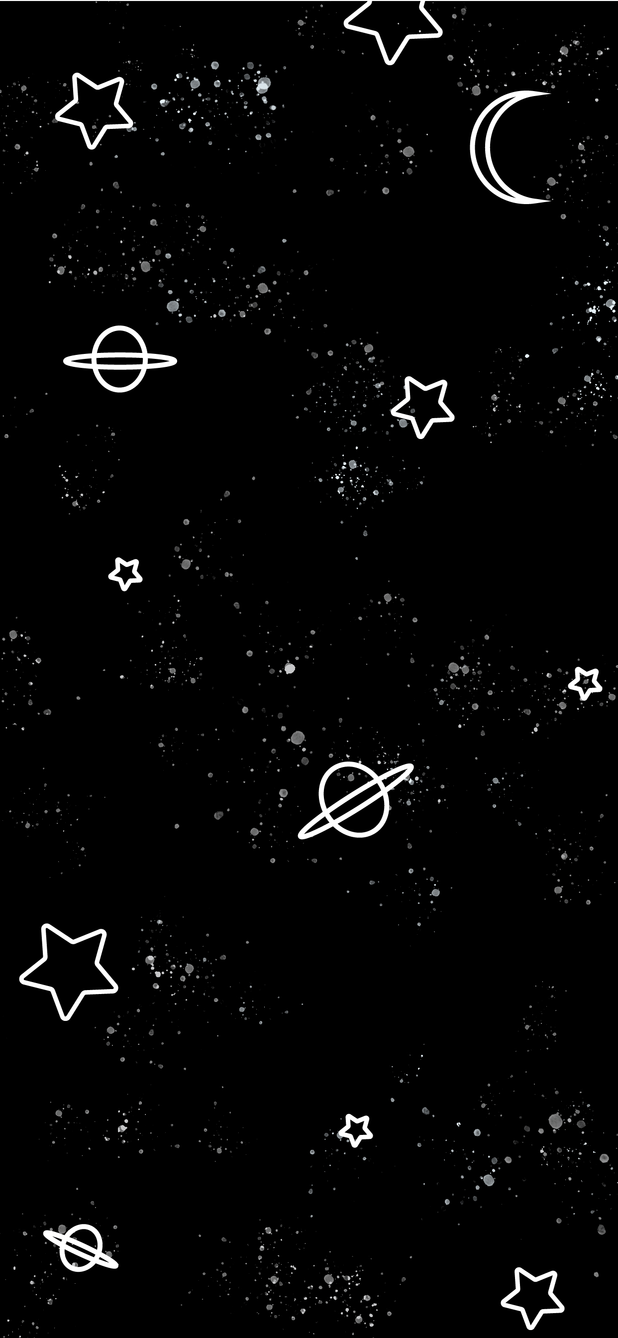 Free Space Themed iPhone Wallpapers - Ginger and Ivory